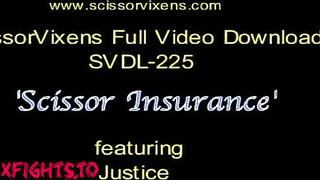 SVDL-225 Porn Scissor Insurance with Justice