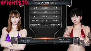 Alexa Nova vs Charlotte Sartre Porn Fight